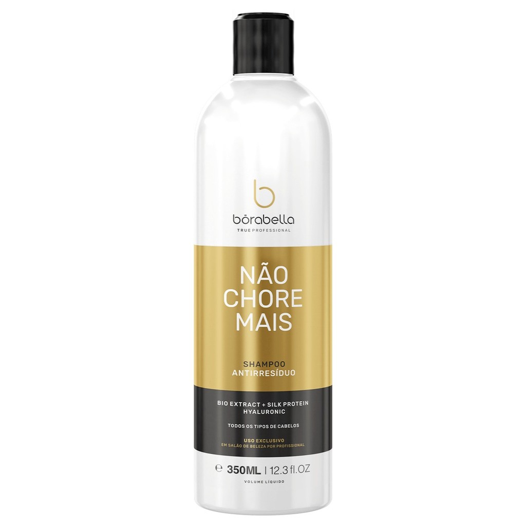 Shampoo Antirresíduo Borabella Não Chore Mais 350ml