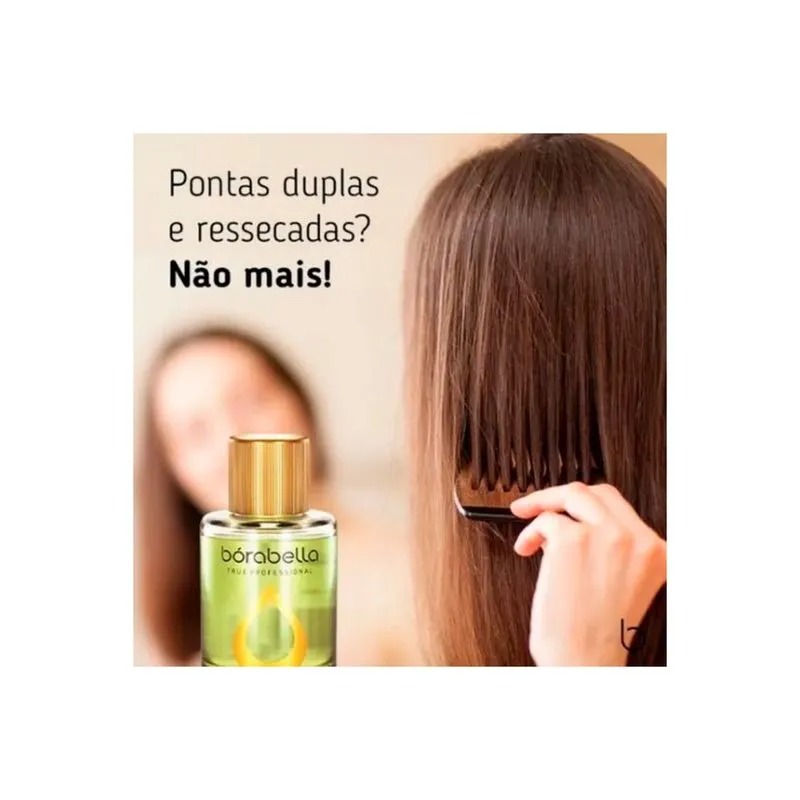 Óleo de Argan e Macadâmia Borabella Reparador de Pontas 7ml - Imagem 2