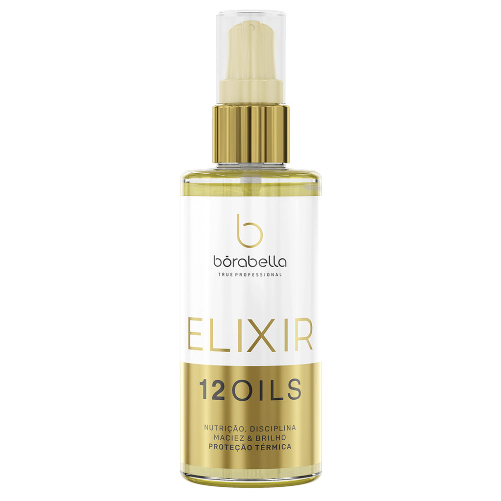 Elixir Borabella 12 Oils Reparador Finalizador Protetor Capilar 60ml - Imagem 4