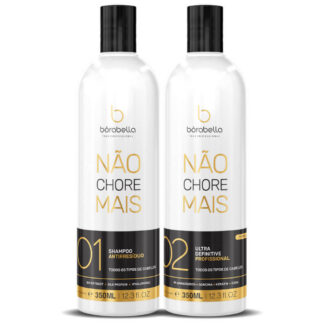 Kit Progressiva Borabella Não Chore Mais + Shampoo Antirresíduo 2x350ml
