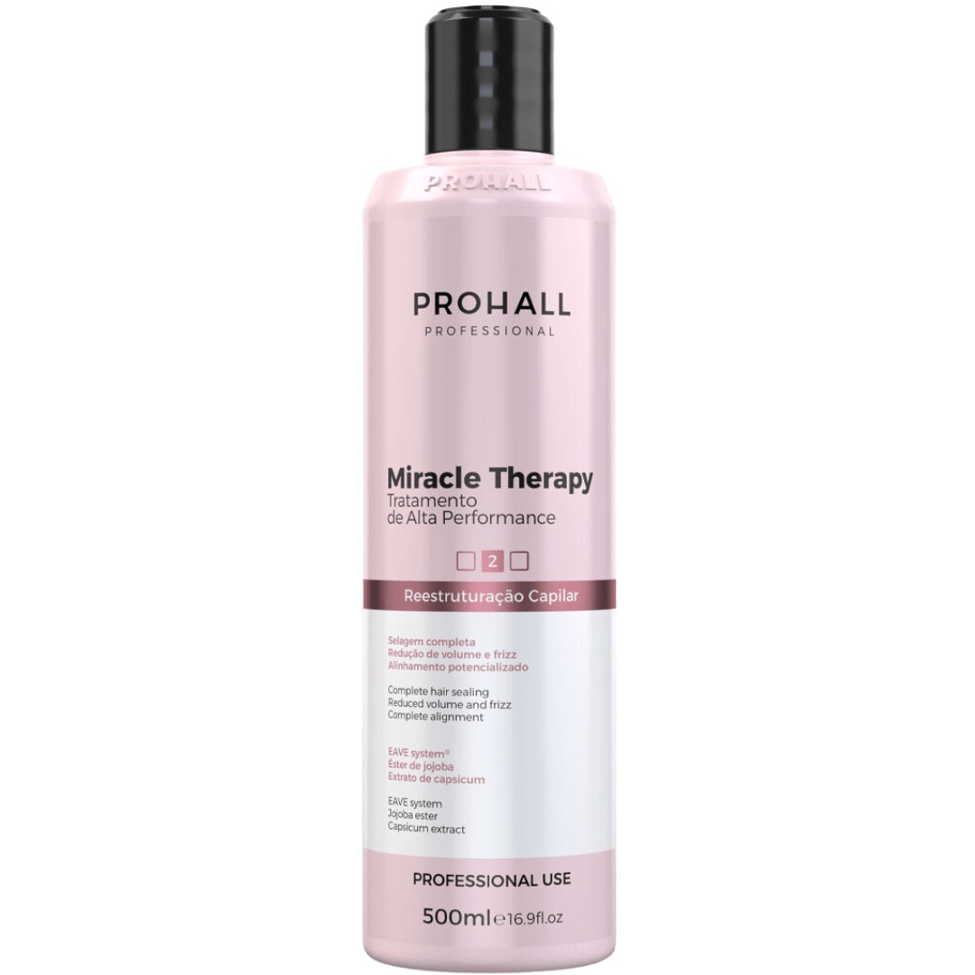 Reestruturação Capilar Prohall Miracle Therapy Passo 2 500ml