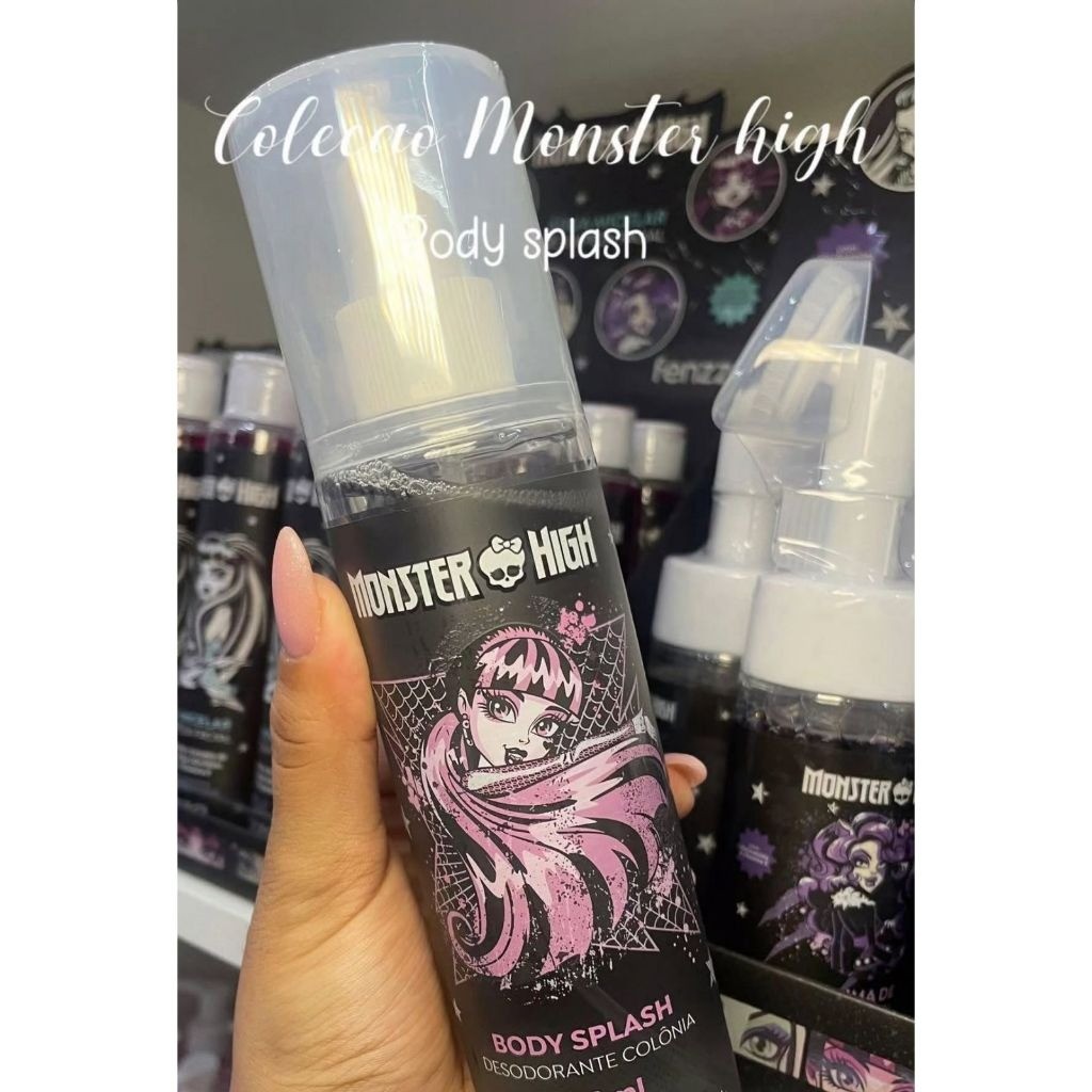 Body Splash Monster High Fenzza 200ml Desodorante Colônia