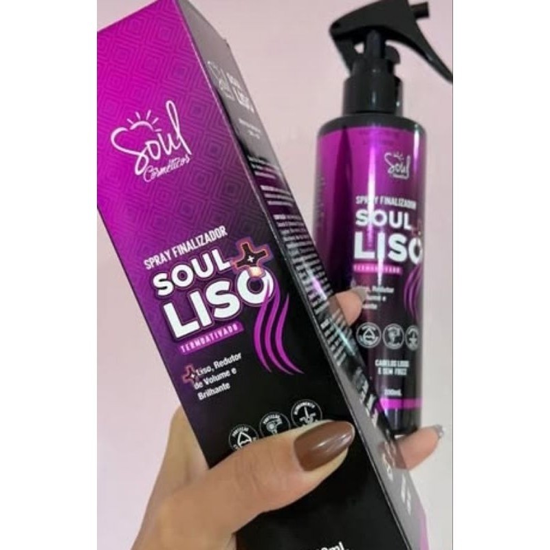 Spray Finalizador Soul + Liso 200ml - Imagem 4