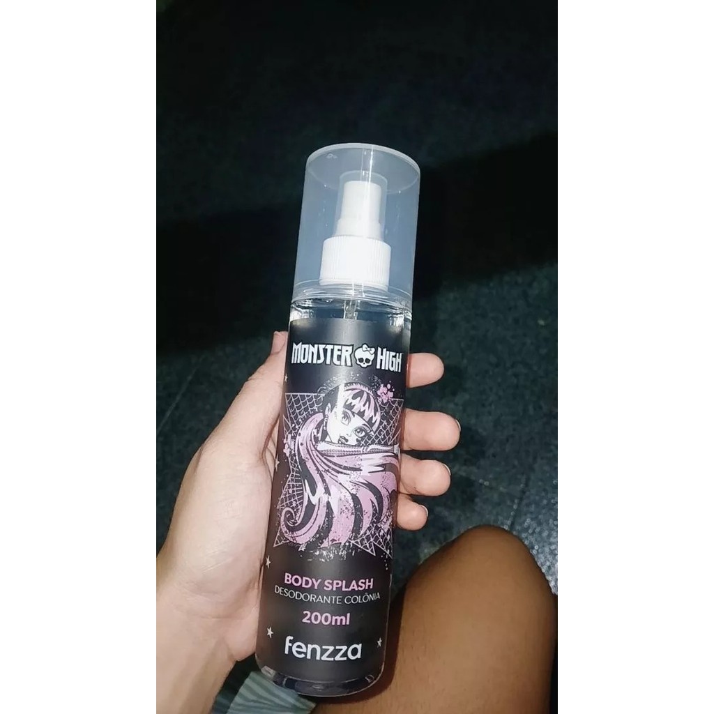 Body Splash Monster High Fenzza 200ml Desodorante Colônia - Imagem 3