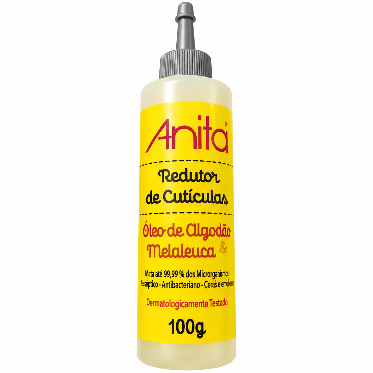Redutor de Cutículas Anita Óleo de Algodão e Melaleuca 100g
