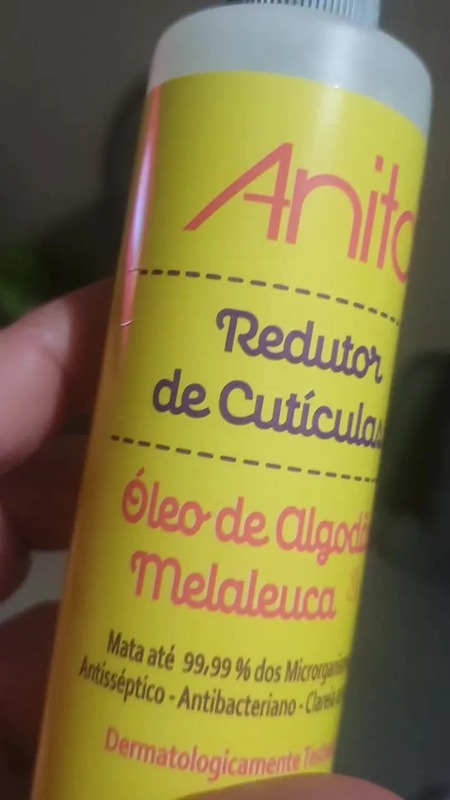 Redutor de Cutículas Anita Óleo de Algodão e Melaleuca 100g - Imagem 2
