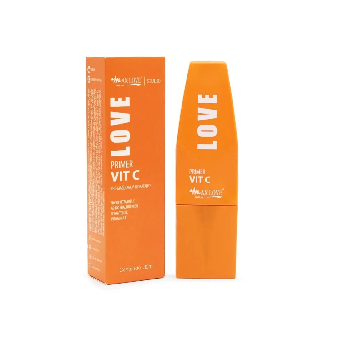 Primer Facial Max Love Vit C Nano Vitamina C Oil-Free 30ml