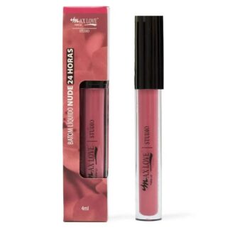 Batom Líquido Max Love 24 Horas Matte Nude Cor 318 4ml