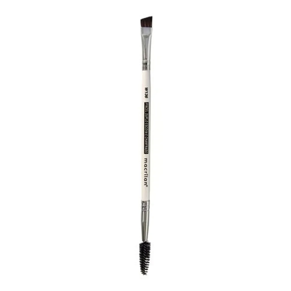Pincel Duplo Macrilan W136 Chanfrado e Escova Profissional - Imagem 3