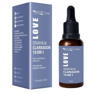 Sérum Facial Clareador Max Love 10 em 1 Uniformizador 30ml