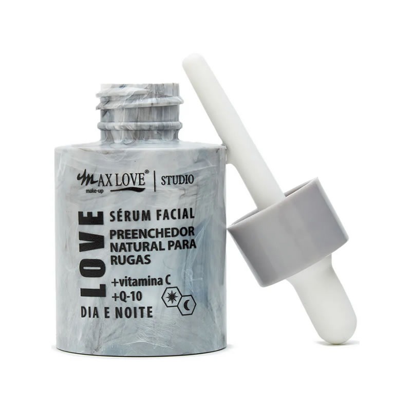 Sérum Facial Max Love Preenchedor Natural para Rugas Dia e Noite 30ml - Imagem 4