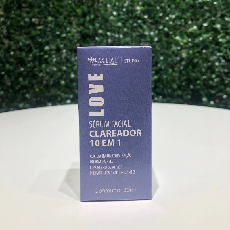 Sérum Facial Clareador Max Love 10 em 1 Uniformizador 30ml - Imagem 6