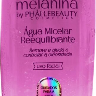 Água Micelar Reequilibrante Limpeza Hidratação e Controle da Oleosidade 200ml
