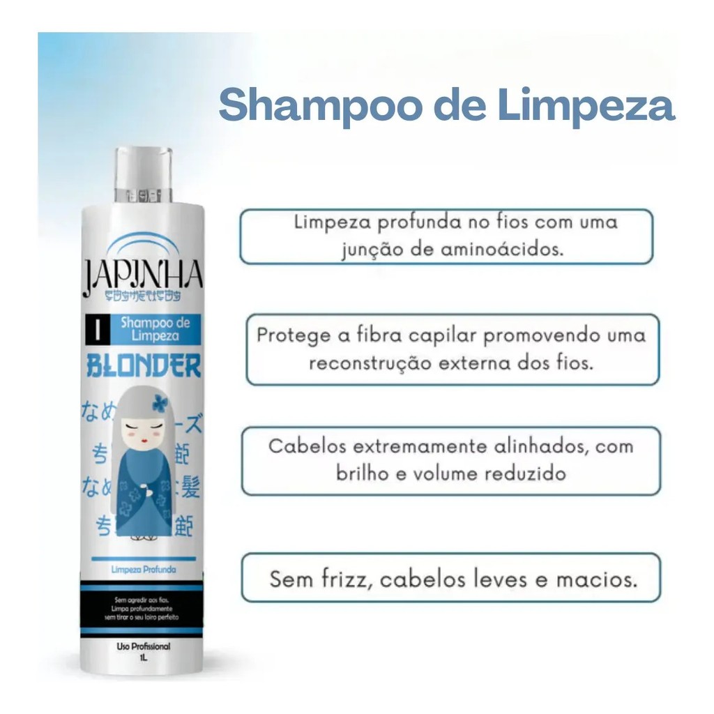 Shampoo De Limpeza 1lt - Japinha - Imagem 5
