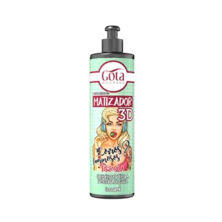 Matizador Condicionador 3D Pérola Gota Dourada 300ml para Cabelos Loiros