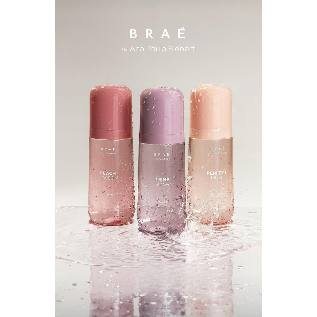 Body Splash Braé Shine Glow By Ana Paula Siebert Desodorante Colônia 200ml - Imagem 2