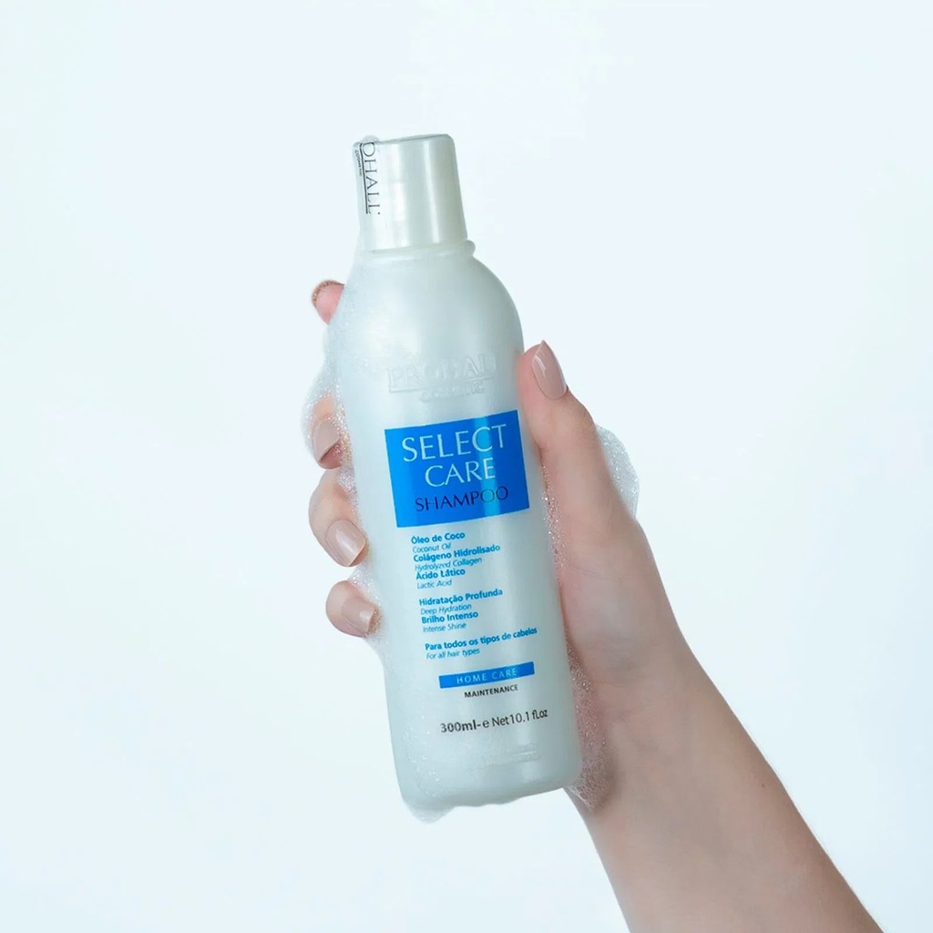 Shampoo Pós-Química Prohall Select Care 300ml Hidratação - Imagem 4