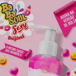 Gel Hidratante BabaSoul Sexy Iogurte de Morango 100ml