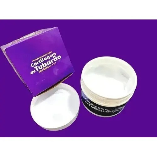 Pomada Massageadora Cartilagem Tubarão 250g Soul Cosméticos - Imagem 3