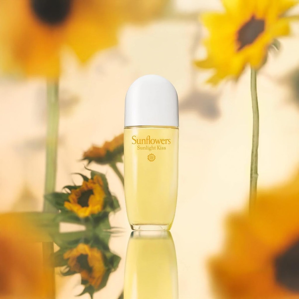Perfume Elizabeth Arden Sunflowers Sunlight Kiss Eau De Toilette Feminino 100ml - Imagem 9