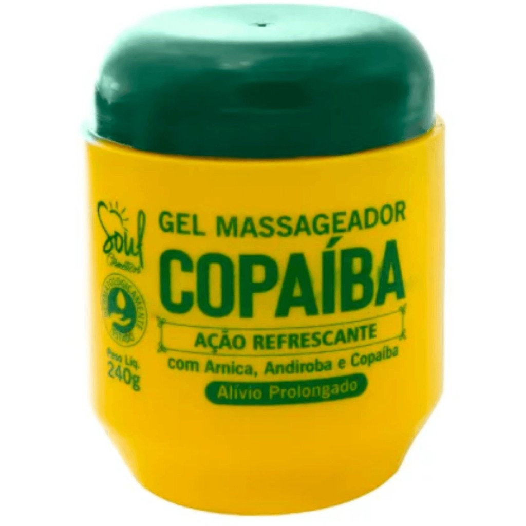 Gel Massageador de Copaíba Soul Cosméticos 240g - Imagem 4