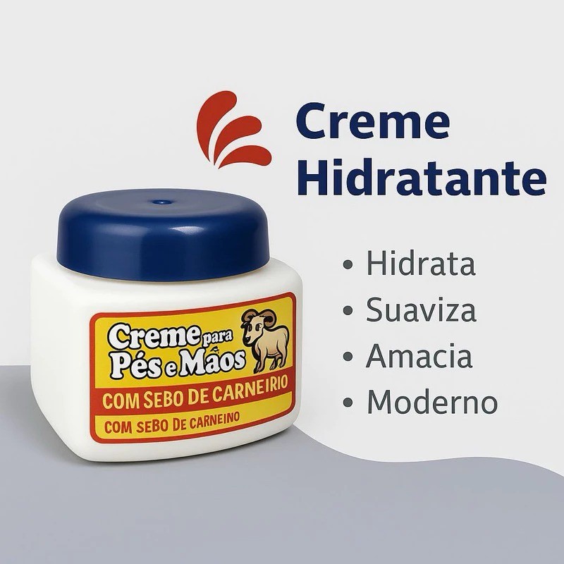 Creme Pés E Mãos Sebo De Carneiro 240g - Imagem 5