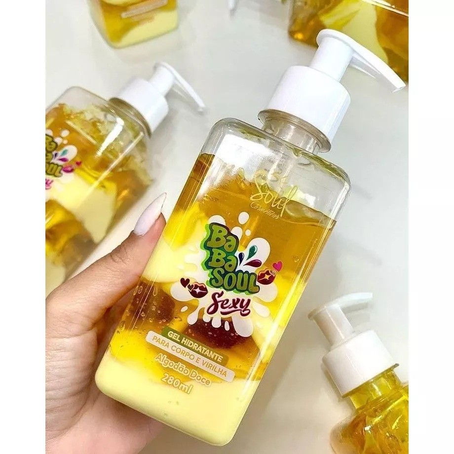 Hidratante BabaSoul Sexy Algodão Doce Soul Cosméticos 280ml - Imagem 4