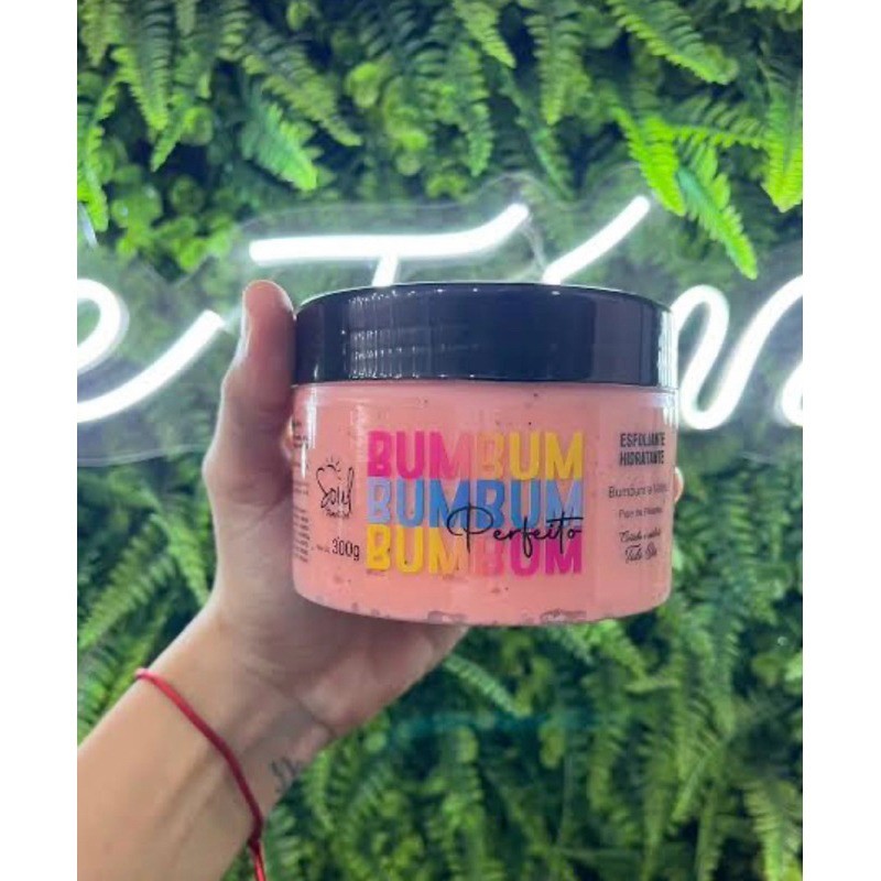 Hidratante Esfoliante Bumbum Perfeito Pele de Pêssego Soul Cosméticos 300g - Imagem 2
