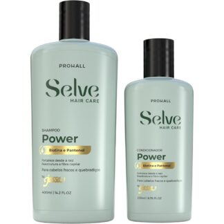 Kit Prohall Selve Hair Care Power Hidratação e Brilho