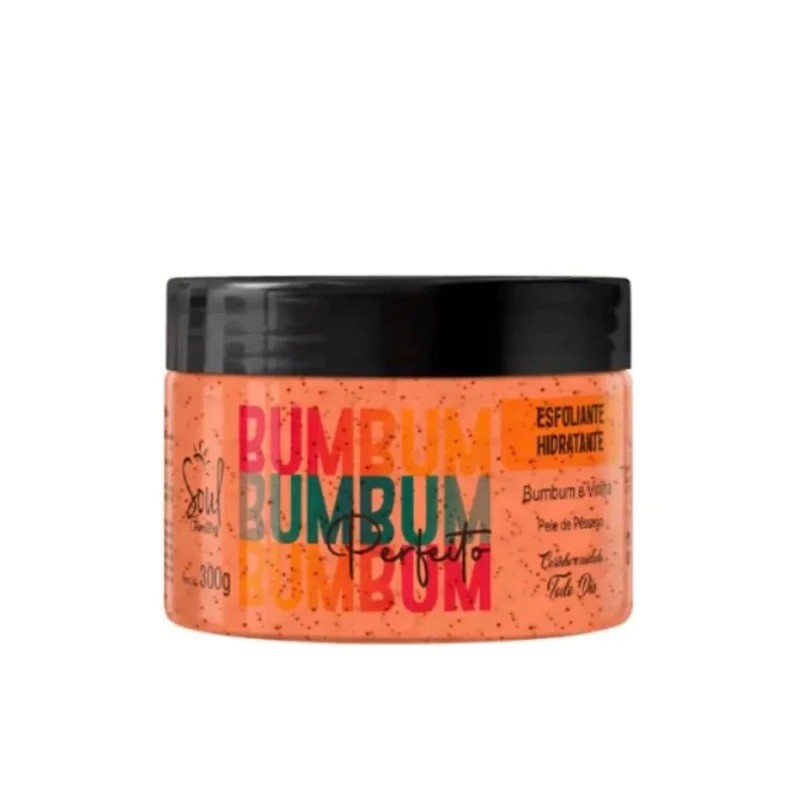 Hidratante Esfoliante Bumbum Perfeito Pele de Pêssego Soul Cosméticos 300g - Imagem 4