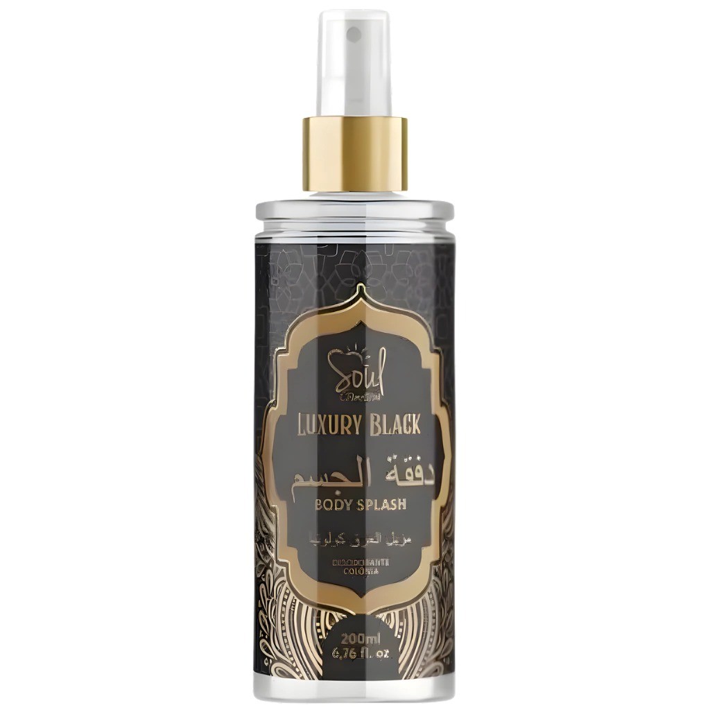Body Splash Luxury Black Soul 200ml Desodorante Colônia Masculino