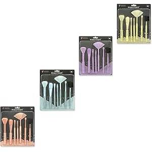 Kit Com 7 Pincéis Macrilan KP9-4 - Cores Sortidas