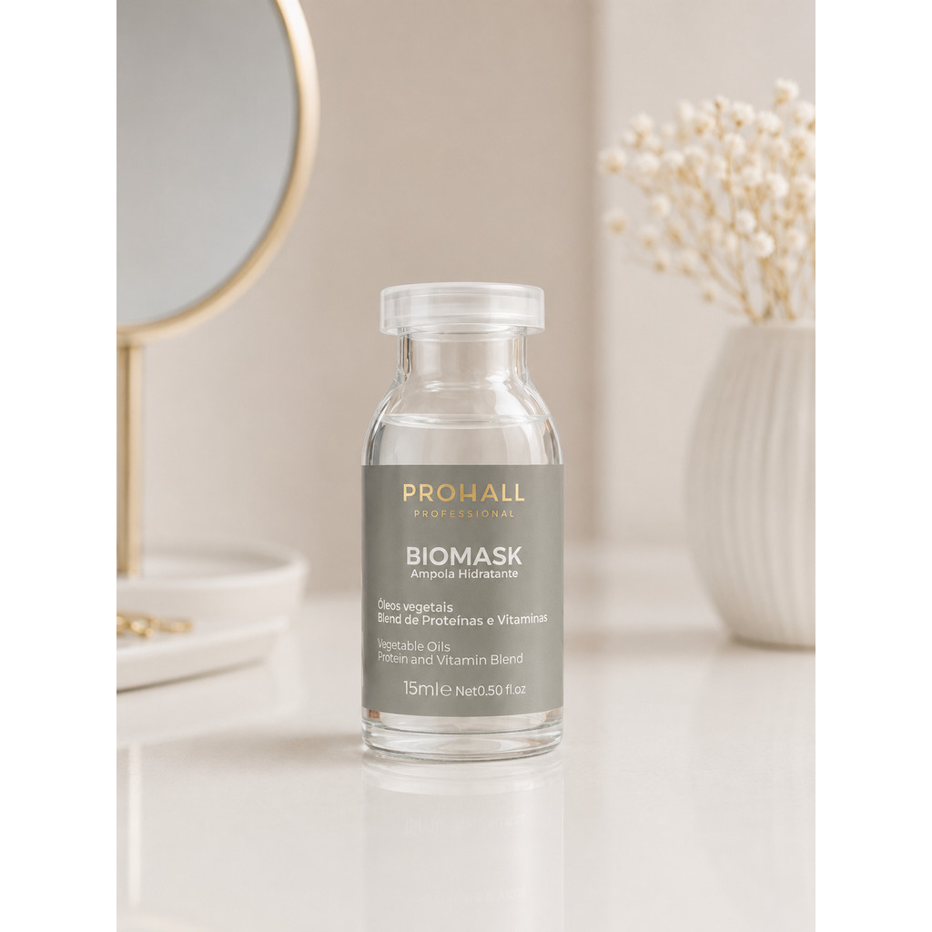 Prohall - Ampola Biomask Hidratante 15ml - Imagem 5