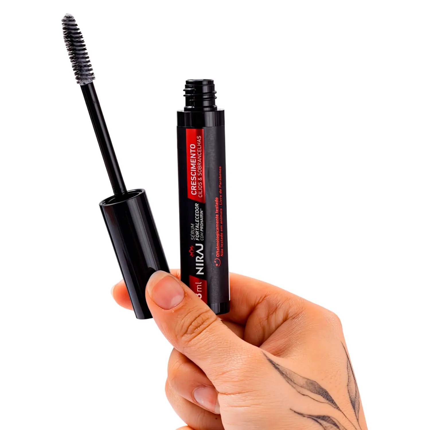 Niraj Sérum Crescimento e Fortalecimento Cílios e Sobrancelhas 8ml Prohairin - Imagem 3