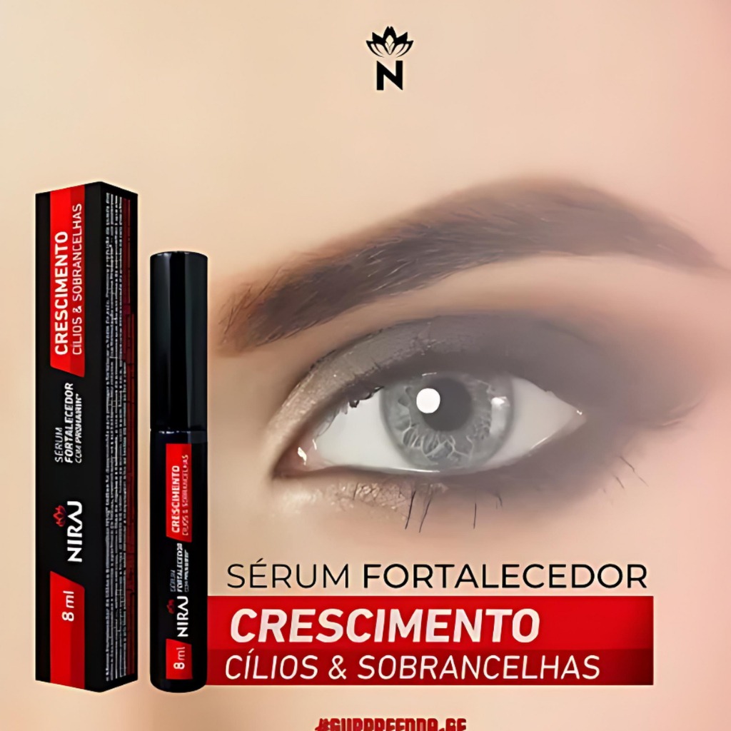 Niraj Sérum Crescimento e Fortalecimento Cílios e Sobrancelhas 8ml Prohairin - Imagem 8