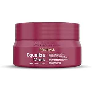 Máscara Capilar Prohall Equalize 300g Hidratação e Controle do Frizz
