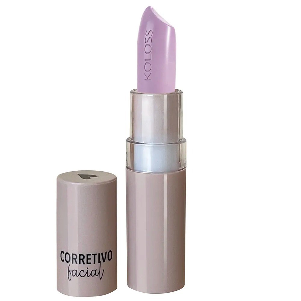 Corretivo Facial Koloss n°06 Lilás Neutraliza Manchas Amarronzadas - Imagem 4