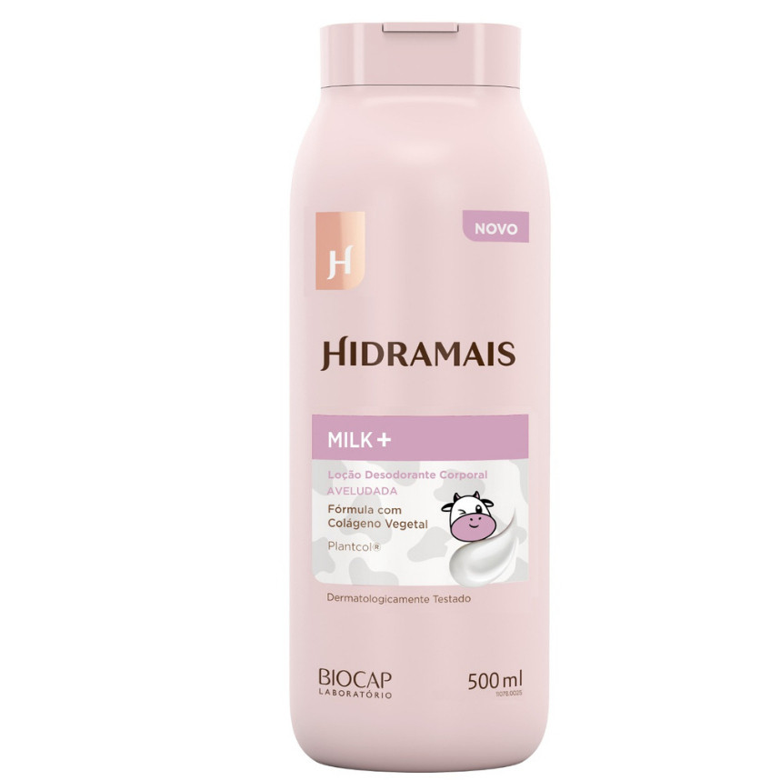 Loção Corporal Hidramais Milk+ 500ml - Hidratante Profundo, Rápida Absorção e Toque Aveludado - Creme para o Corpo - Imagem 5