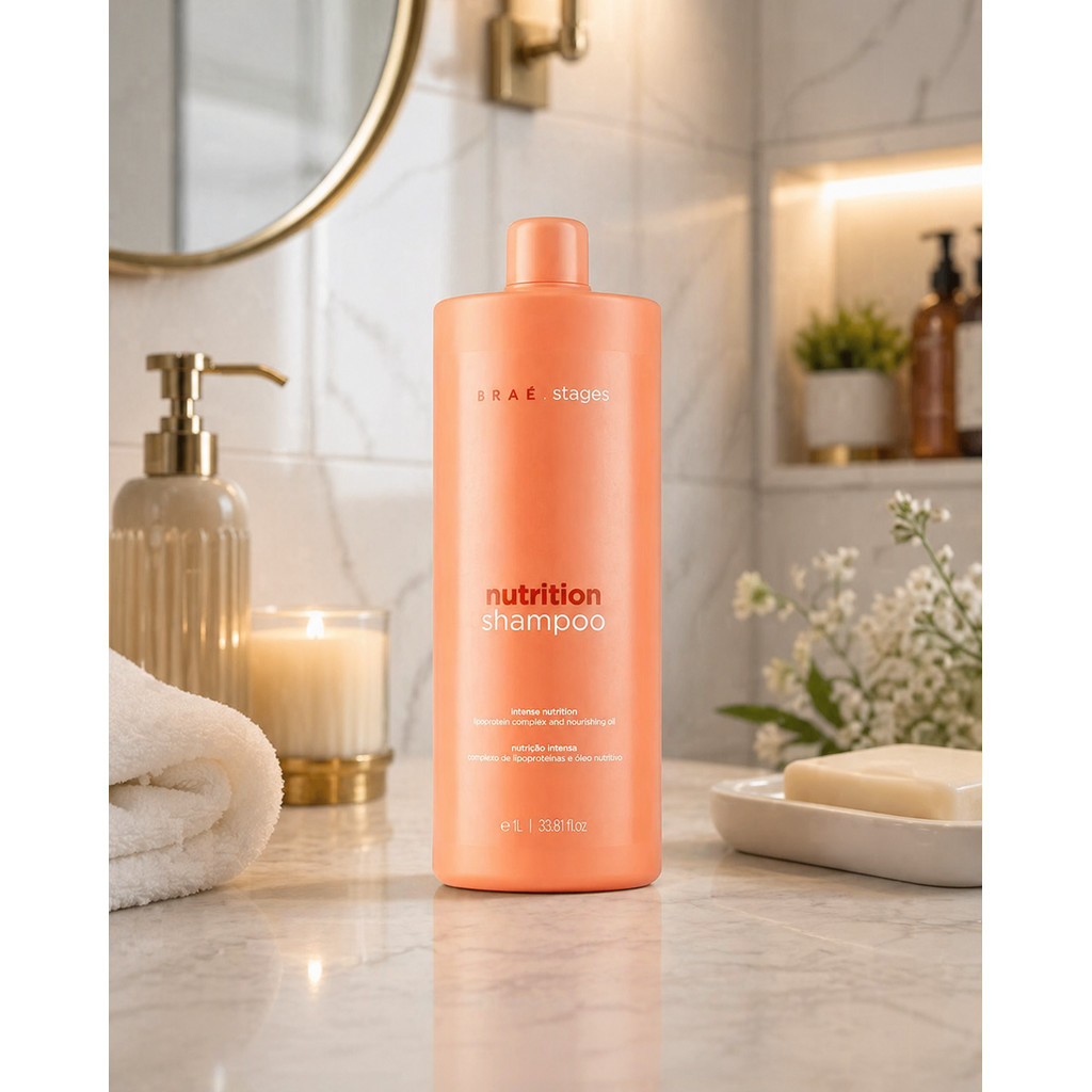 Shampoo Braé Stages Nutrition 1L - Imagem 5