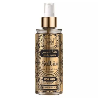 Body Splash Masculino Sultão Soul 200ml Refrescante