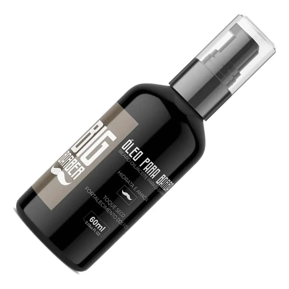 Óleo para Barba Big Barber Argan e Jojoba Profissional 60ml - Imagem 2