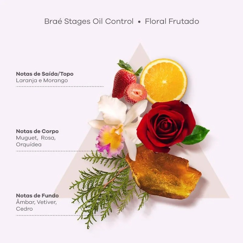 Shampoo Braé Stages Oil Control 250ml anti oleosidade - Imagem 4