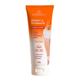 Hidratante corporal phallebeauty vitamina E pró-vitamina B5 1un
