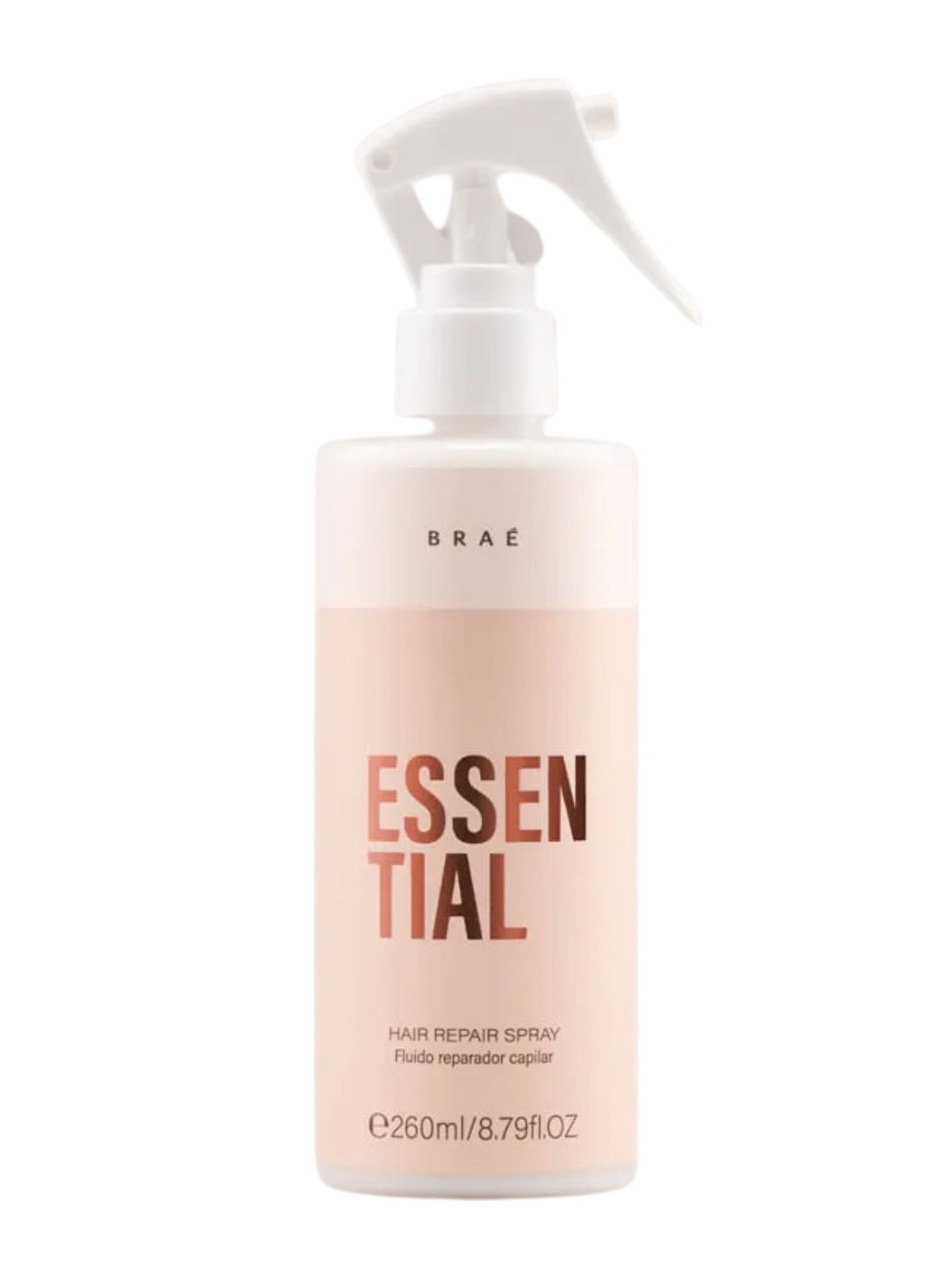 Fluído Reparador Braé Essential - Hair Repair Spray 260ml - Proteção Térmica, Brilho e Maciez