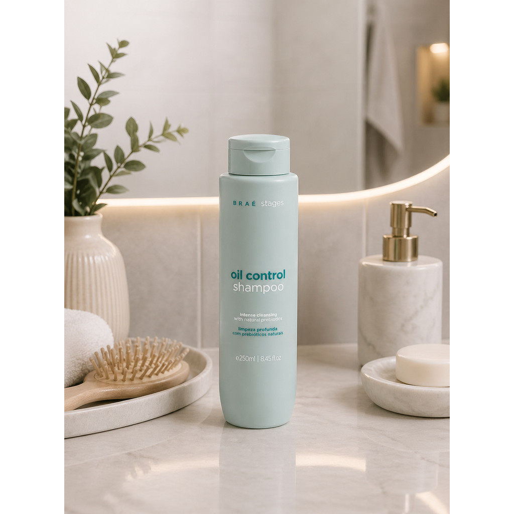 Shampoo Braé Stages Oil Control 250ml anti oleosidade - Imagem 7