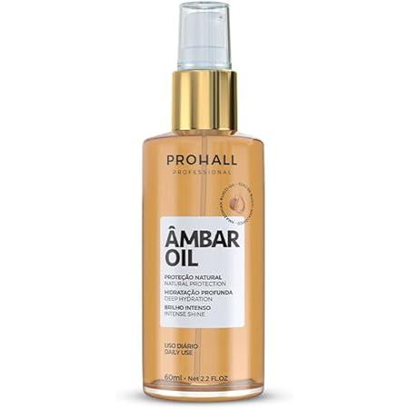 Óleo de Tratamento Ambar Prohall 60ml – Finalizador Capilar - Imagem 6