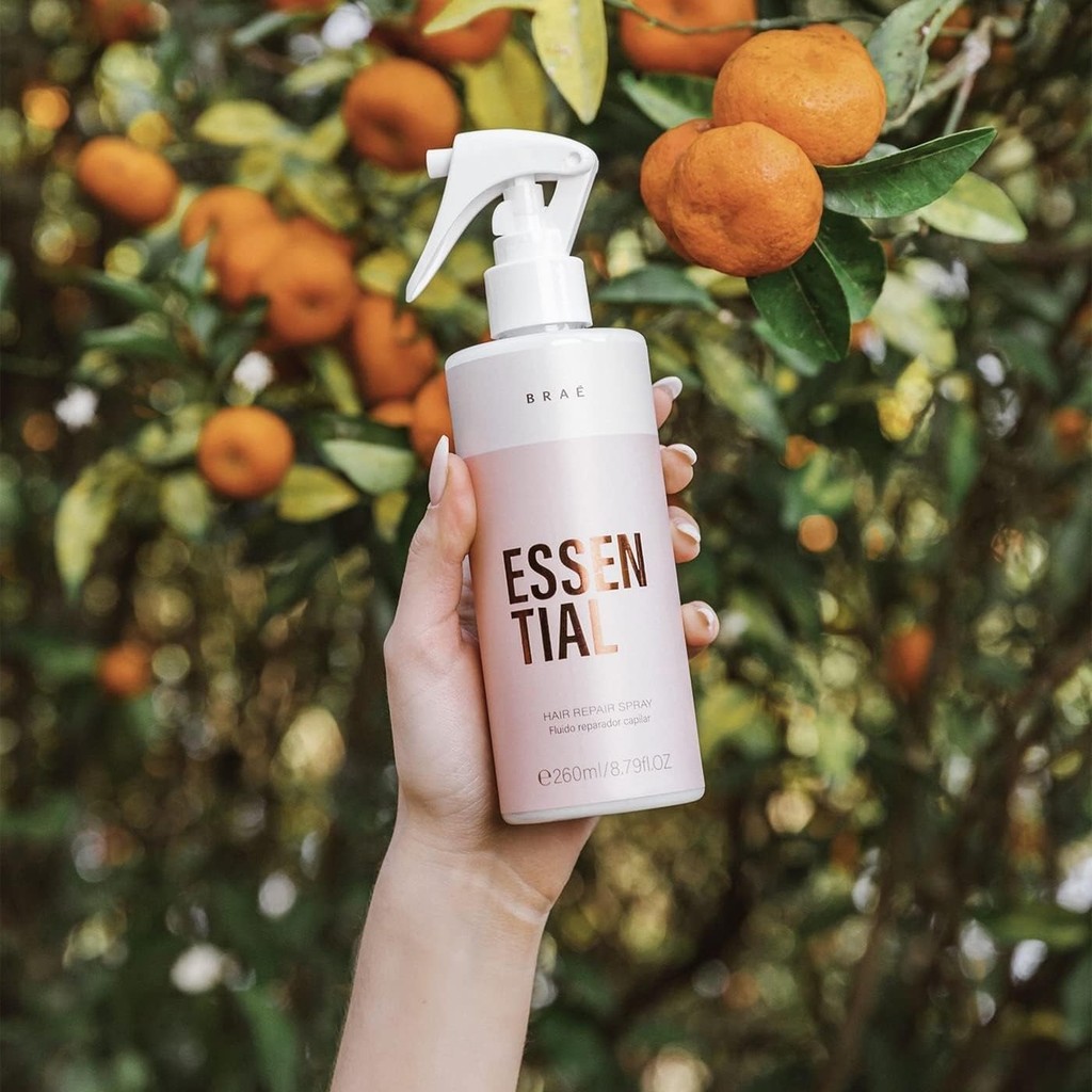 Fluído Reparador Braé Essential - Hair Repair Spray 260ml - Proteção Térmica, Brilho e Maciez - Imagem 5