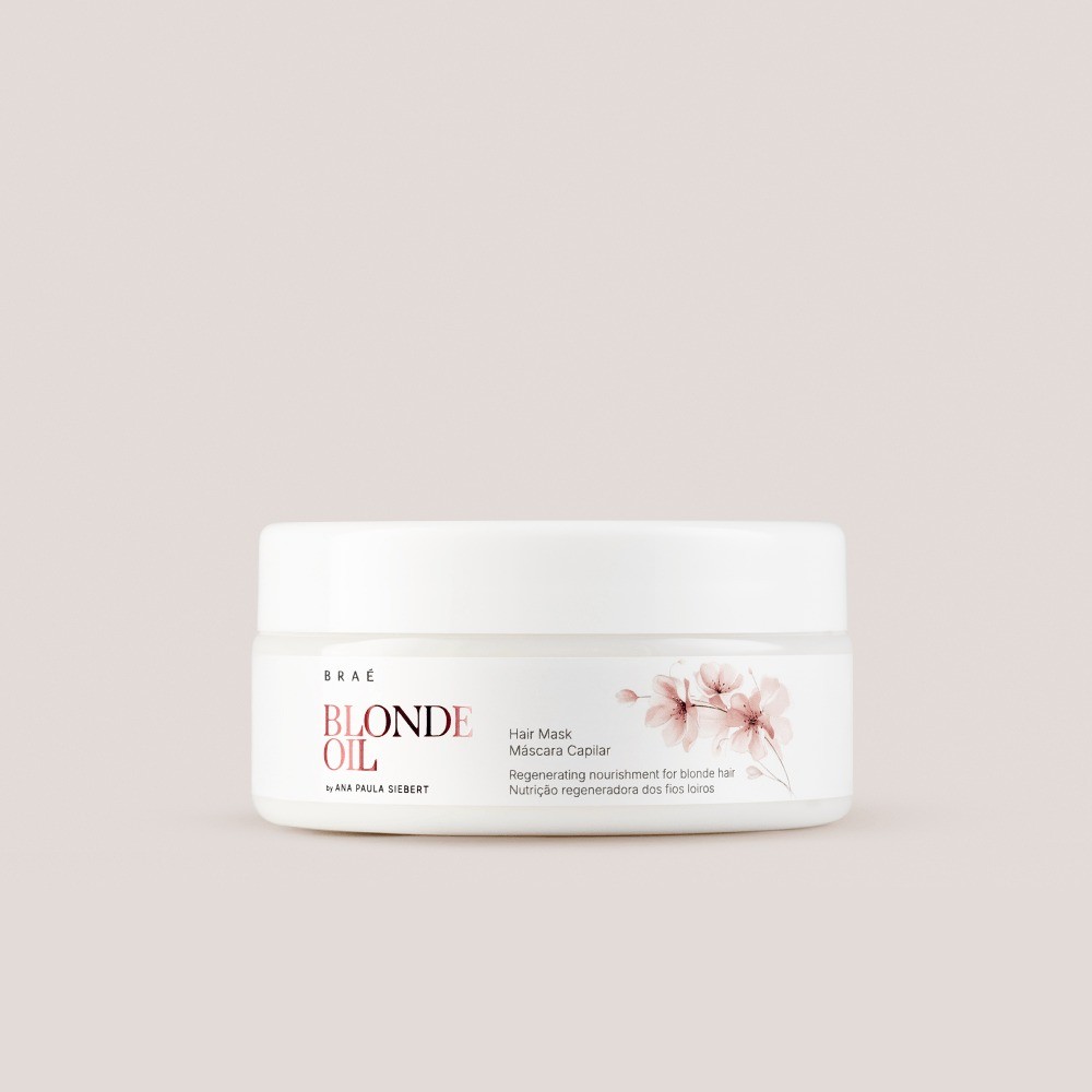 Máscara Braé Blonde Oil by Ana Paula Siebert 200g Nutrição Capilar - Imagem 8