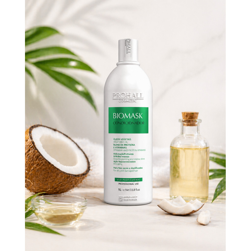 Condicionador Biomask Professional 1L – Hidratação e Maciez - Imagem 3