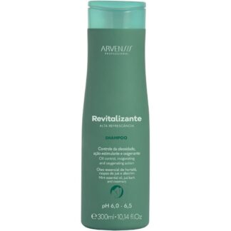 Shampoo Arvensis Revitalizante 300ml Limpeza Suave Brilho Maciez Uso Diário